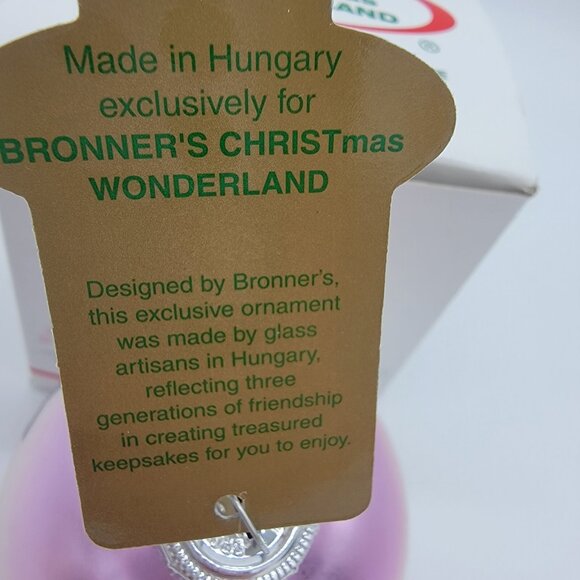 Bronners Christmas Ornament God Made‎ Us Sisters With Tag And Box Sister - Picture 3 of 4